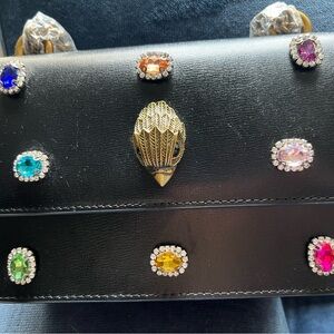 Kurt Geiger Elegant Black Embellished Women's Bag